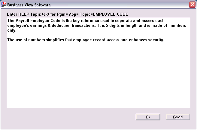 Add this GUI program to prompt users to enter, add, change or delete large blocks of text in a single field.